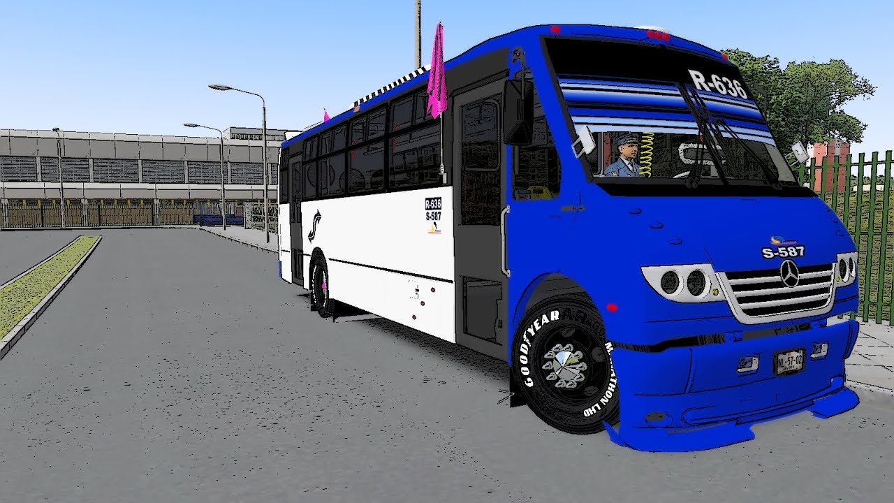 OMSI 2 | Eurocar G5 S-0587 R-636 Escape Abierto GDL Mexico