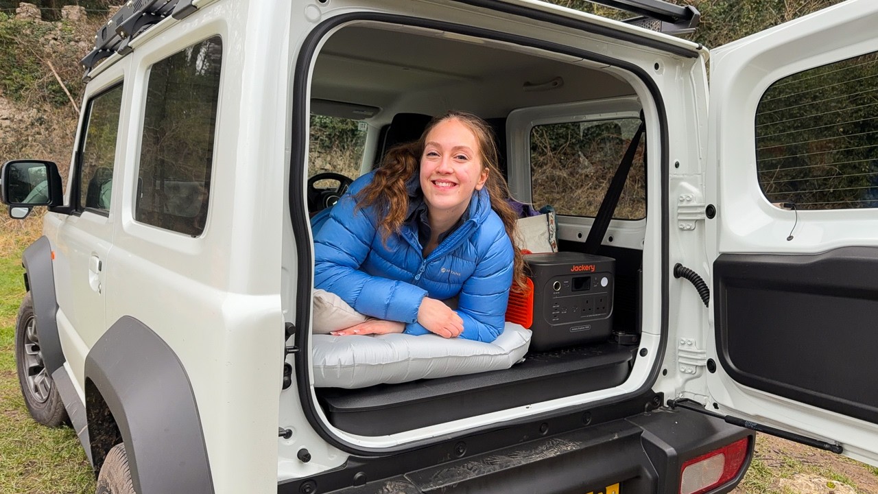 Моя первая ночевка в кемпинге на моей Suzuki Jimny.