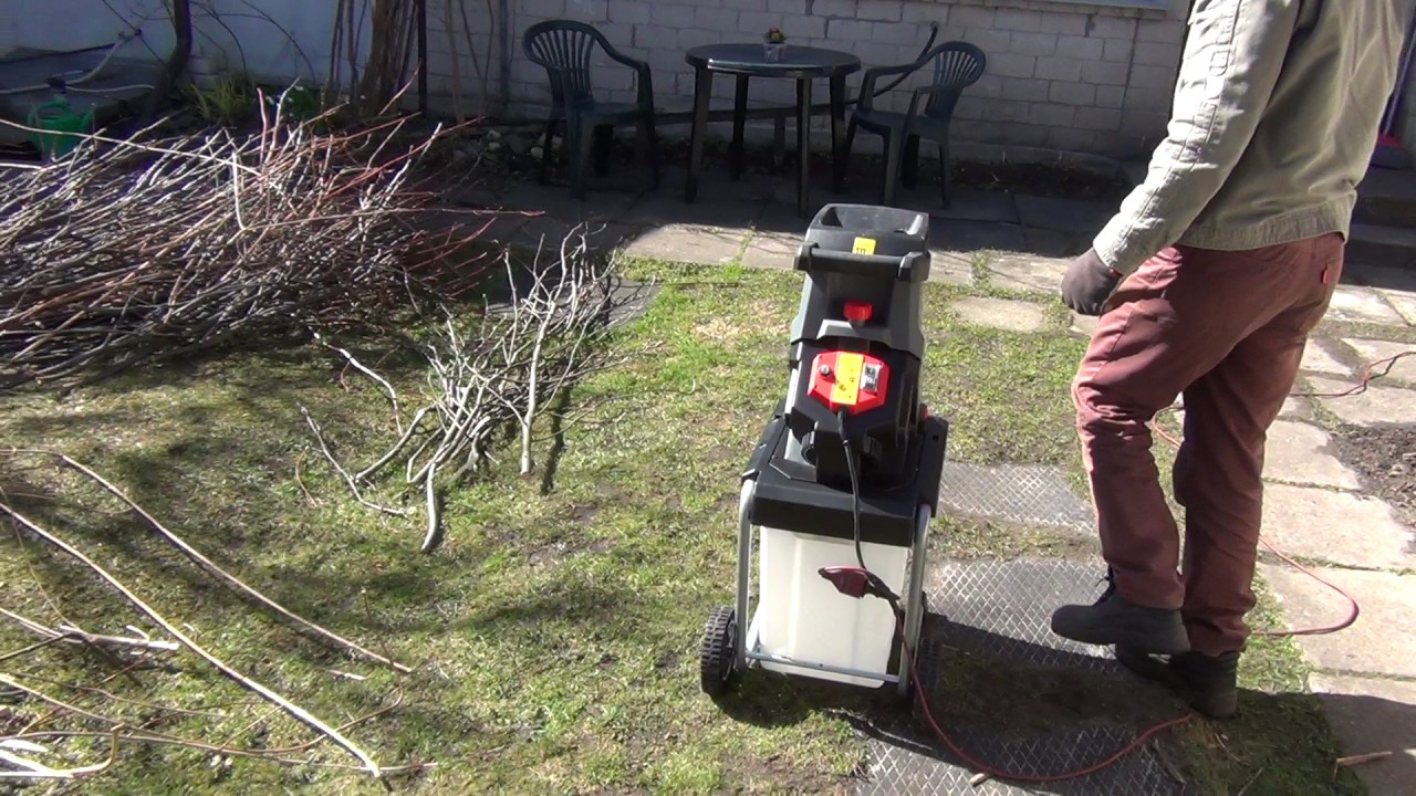 Shredder POWERPLUS POWEG5010 2500W test 2017.04