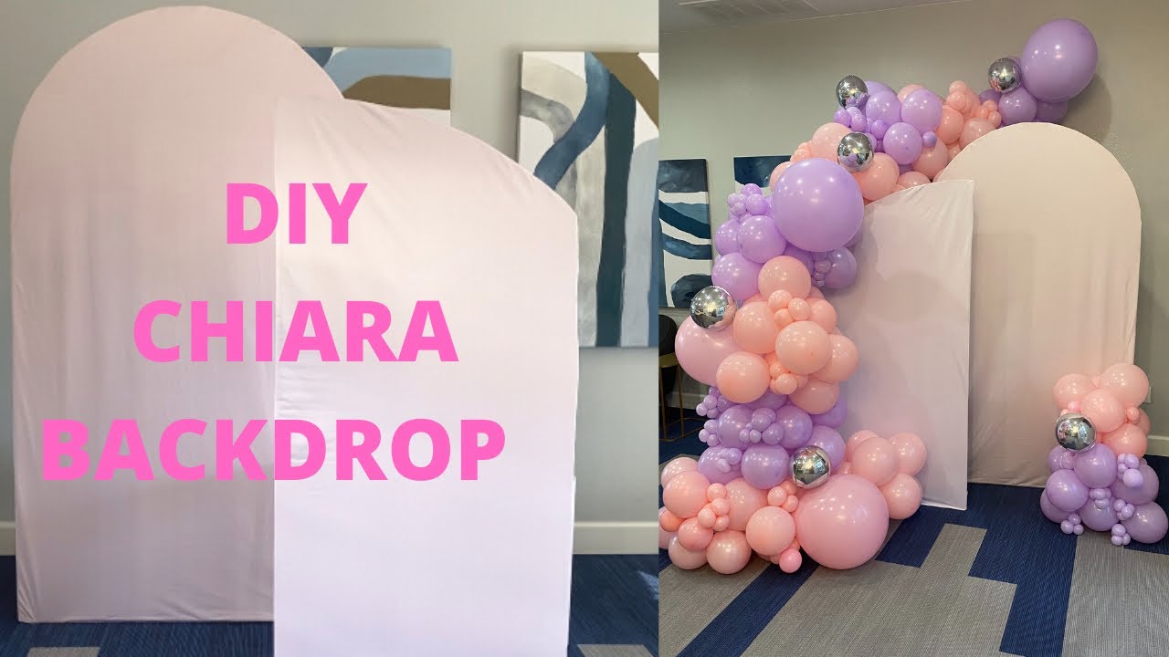 DIY CHIARA BACKDROP USING FOAM BOARDS | Tutorial | Part 1