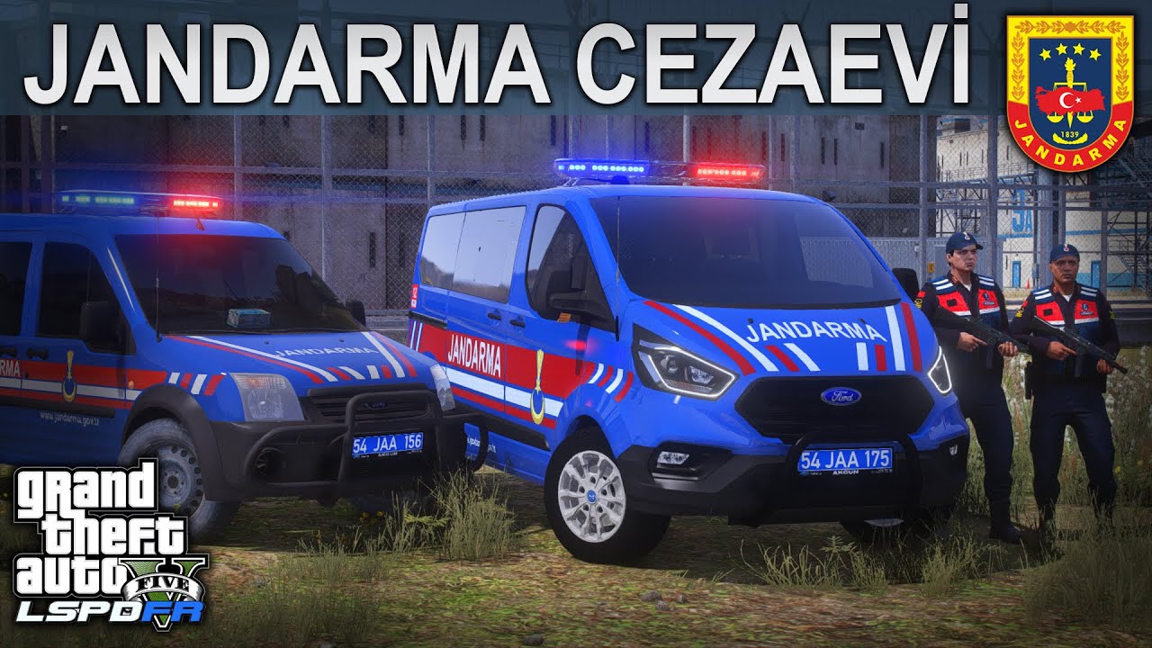 MAHKUMLAR KAÇTI ! - GTA 5 JANDARMA CEZAEVİ MODU - LSPDFR