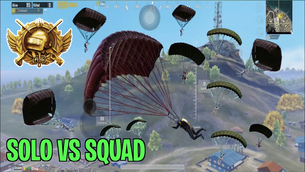 SUPER ULTRA POWER OF | SOLO vs SQUAD | 5Finger+Gyro | Renox Gaming | Full Gameplay