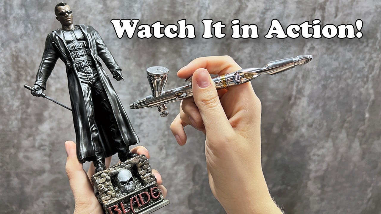 This Airbrush Is Insanely Cool – Watch It in Action! GHPM Mobius 0.2mm