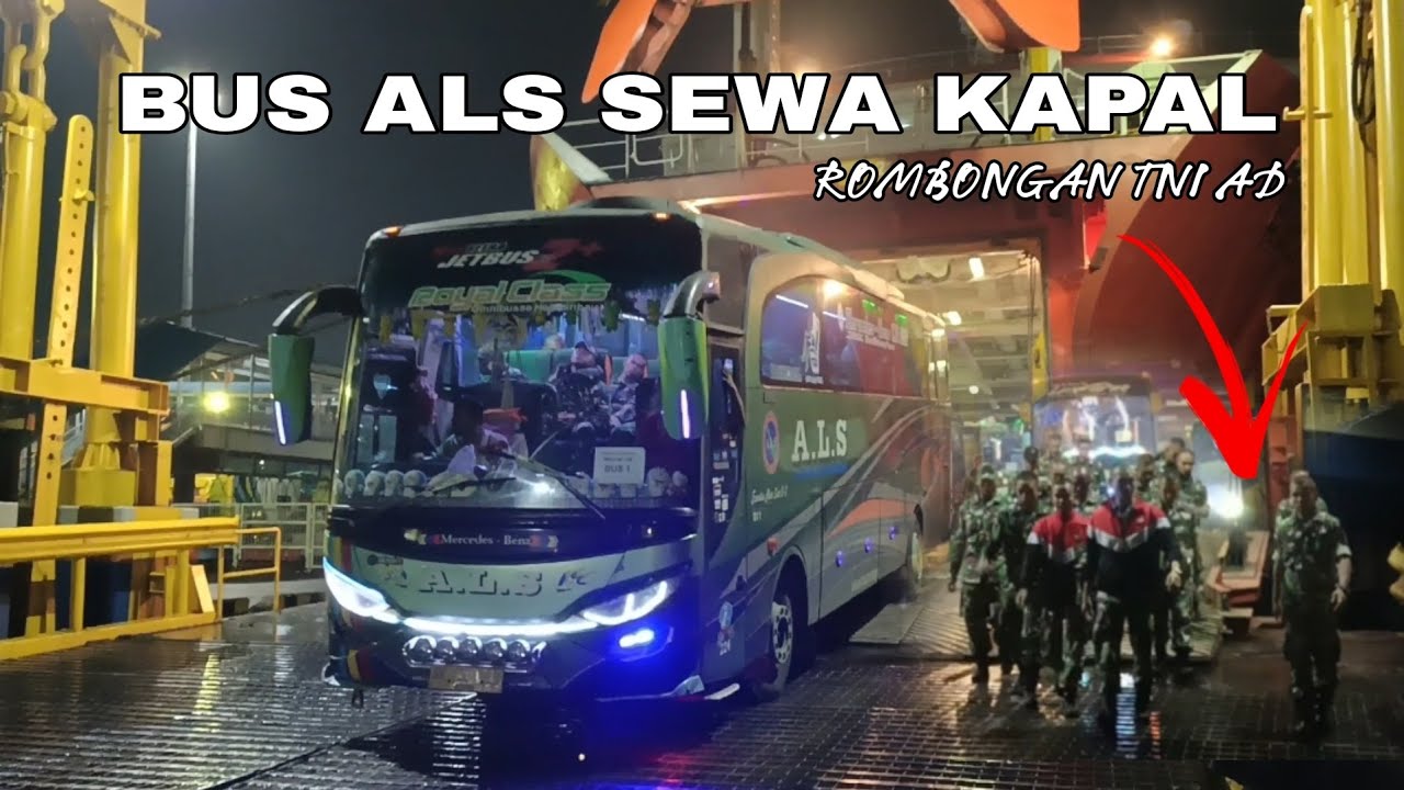 HEBOH❗RIBUAN TNI NAIK BUS ALS TURUN KAPAL PELABUHAN MERAK