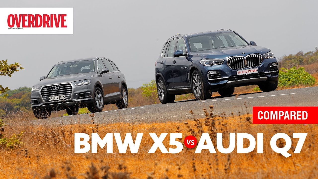 2019 BMW X5 vs 2018 Audi Q7 | OVERDRIVE