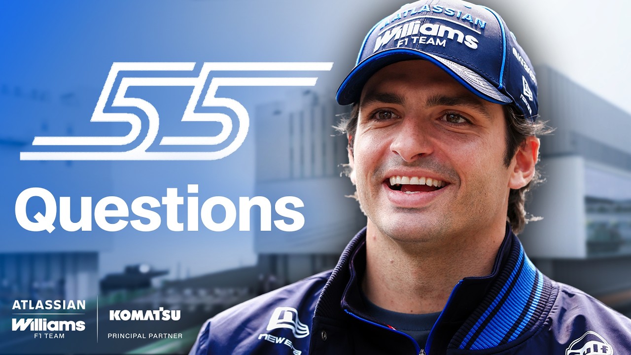 55 Questions with Carlos Sainz