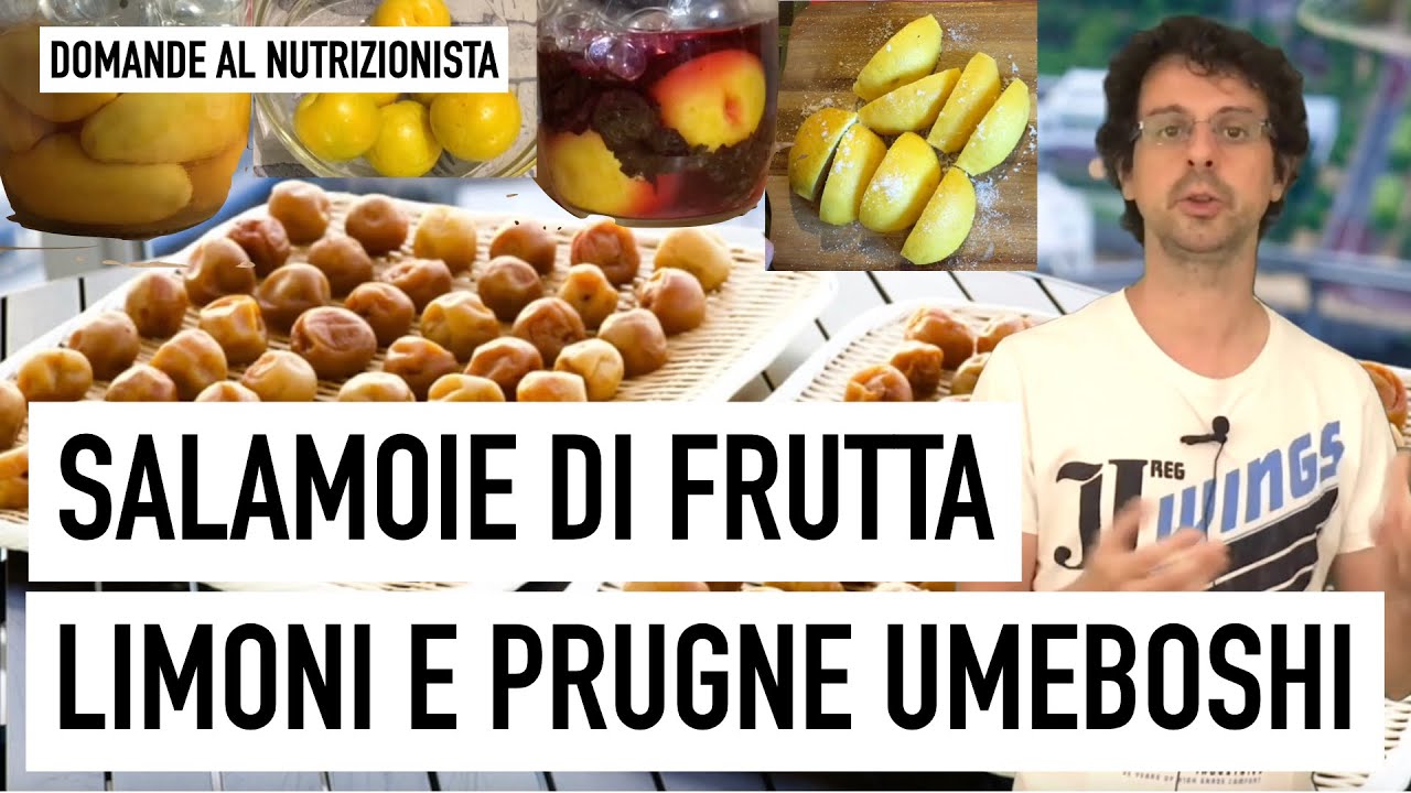 Limoni in salamoia e Prugne Umeboshi
