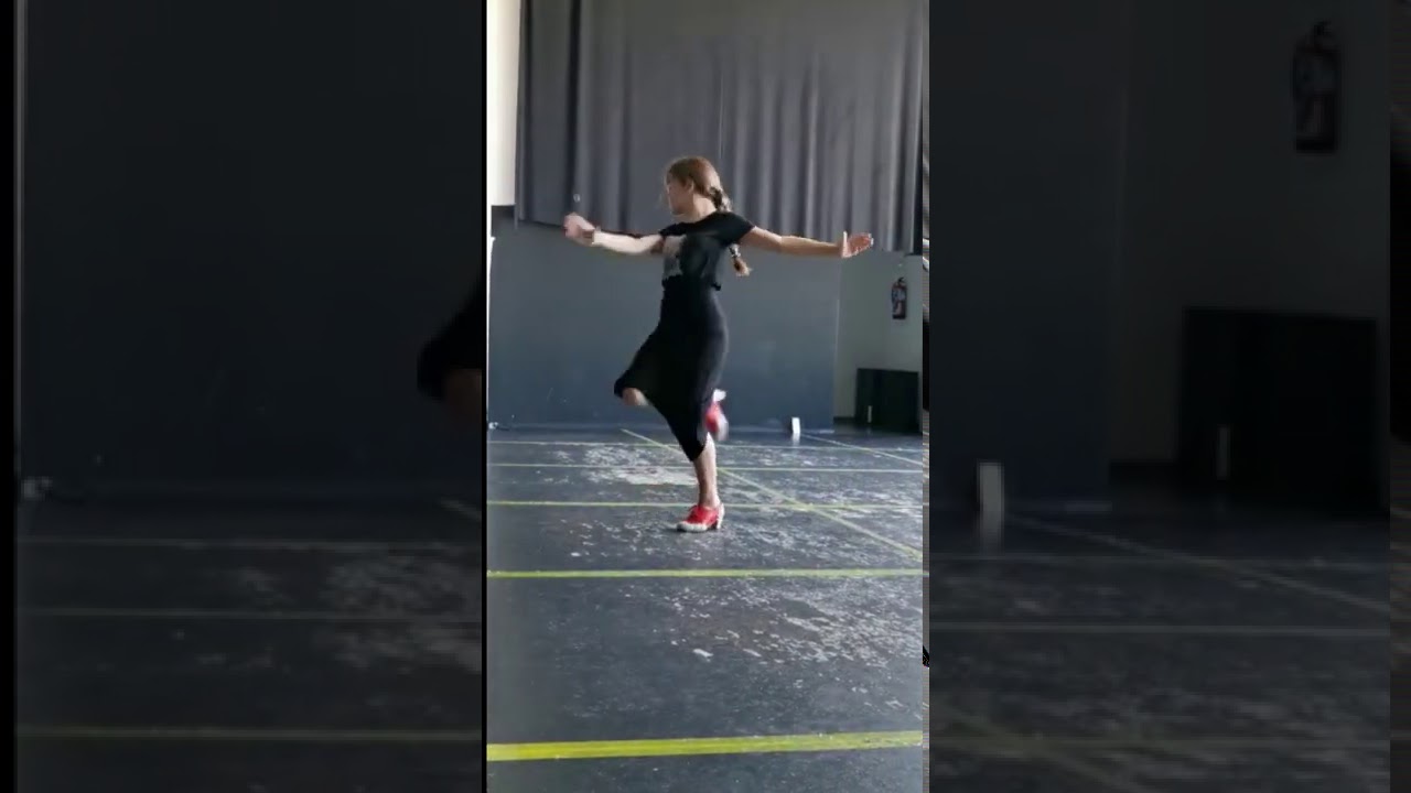 Irene Olvera, clase por Farruca.
