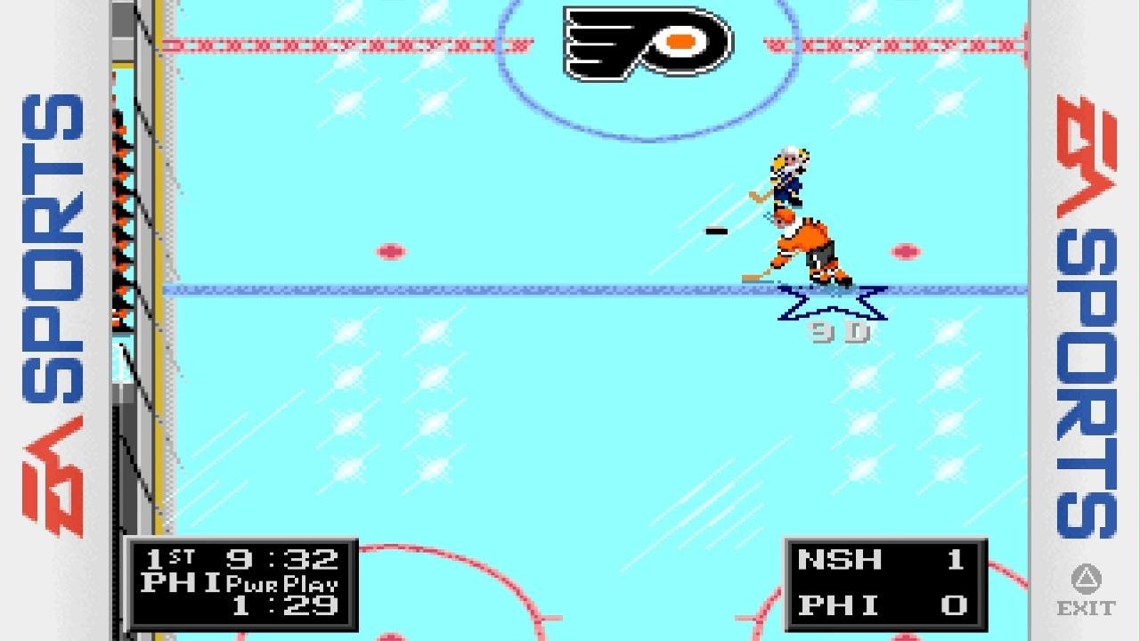 NHL 94 Rewind Philly flyas vs Nashville Preditors season game Psfive winner 💴💴💴💴