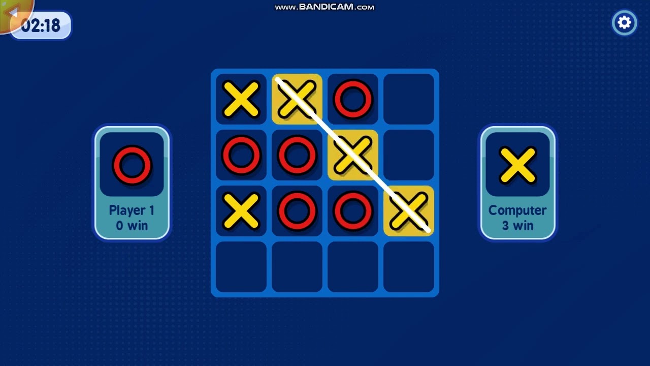Playing Friv Games I Tic Tac Toe XXO Game