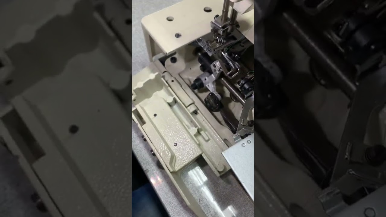 Como passar a linha na máquina Picueta Kansai