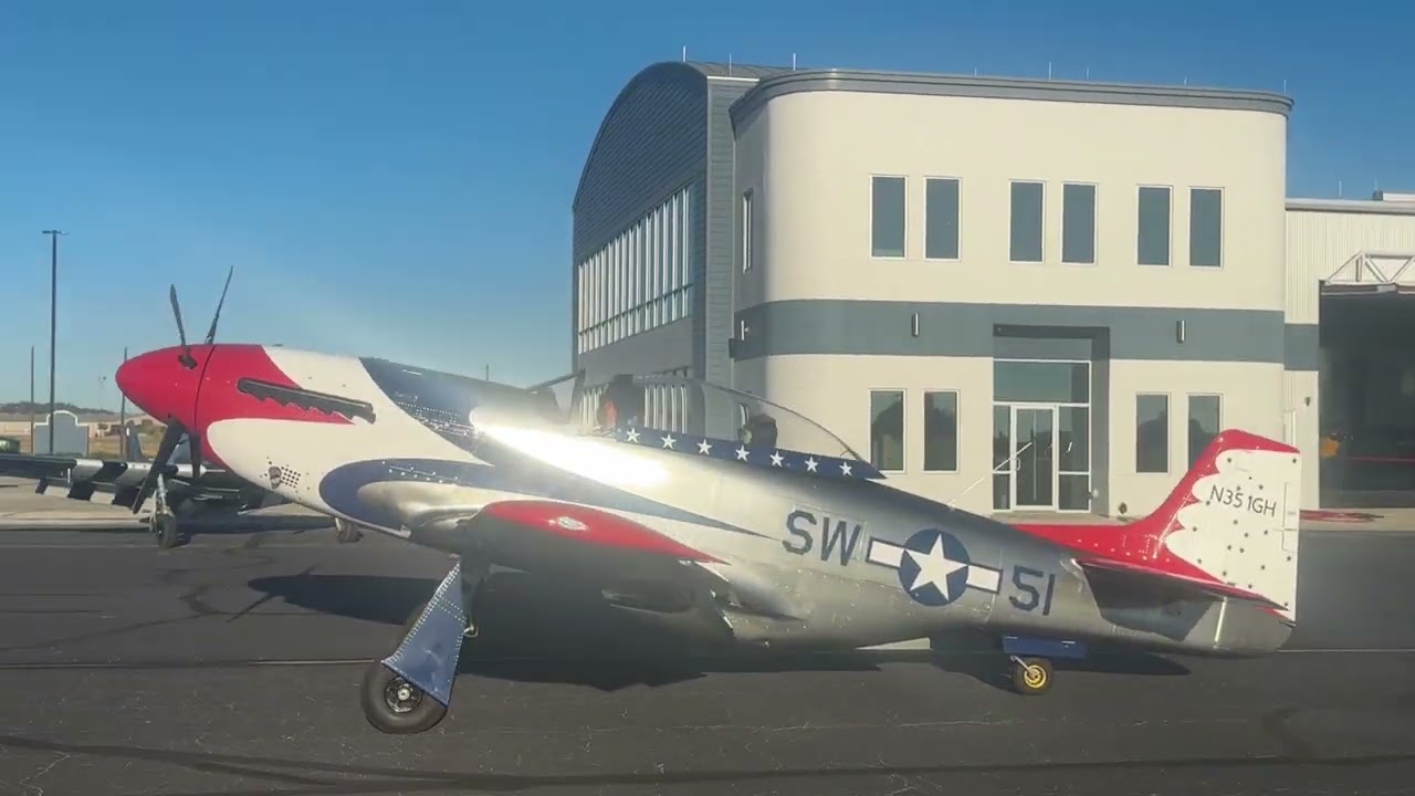 ScaleWings SW-51 Mustang: Fightertown Gathering, Fredericksburg TX