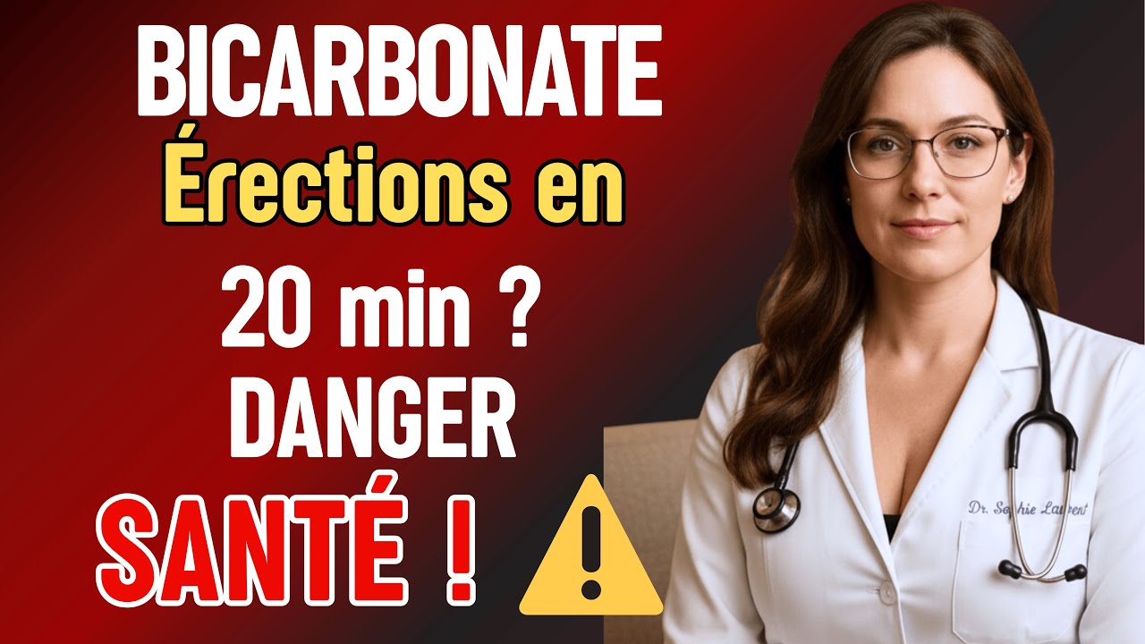 DANGER ! Urologue Révèle Pourquoi le Bicarbonate Ne Vous Donnera JAMAIS d'Érections "Dures Com...