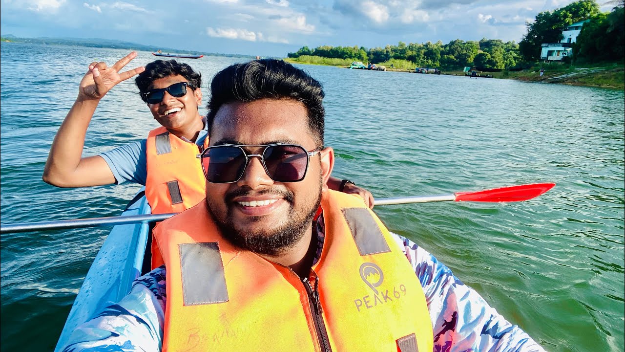 Kayaking experience at Berannye resort || কাপ্তাইয়ের সবচেয়ে সুন্দর জায়গা!? Berannye Lake Shore