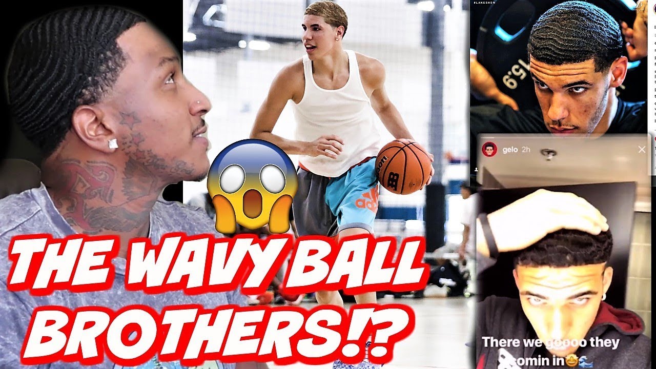 LiAngelo, LaMelo, & Lonzo Ball ALL GET HAIRCUTS!!! (THE WAVY BALL BROTHERS) RARE FOOTAGE!