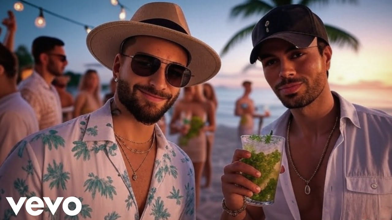 Maluma, Enrique Iglesias - Bronceado (Video Oficial Lyric)