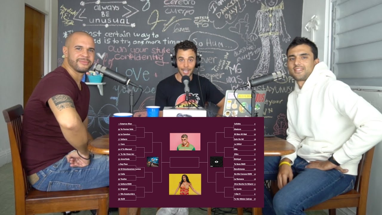 Escogiendo La Mejor Canci&oacute;n de Bad Bunny con Macetaminofen y Jos&eacute; Valiente (Parte 1)