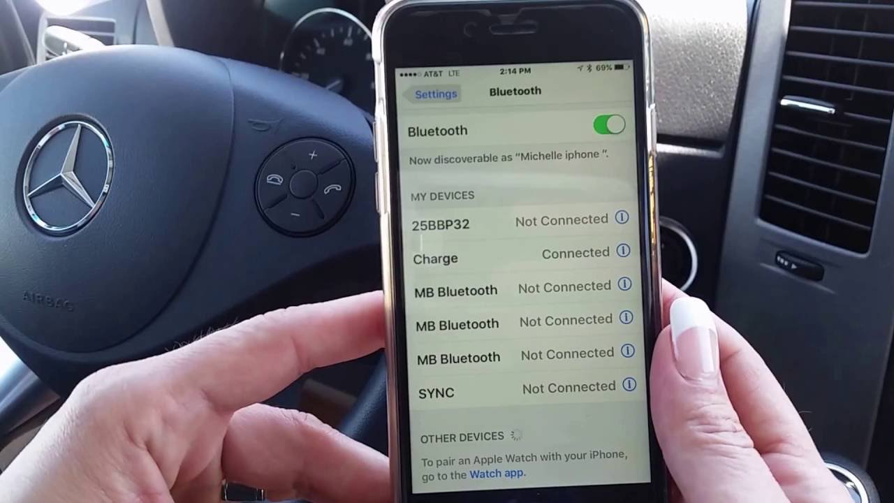 Pairing IPhone to 2016 Sprinter