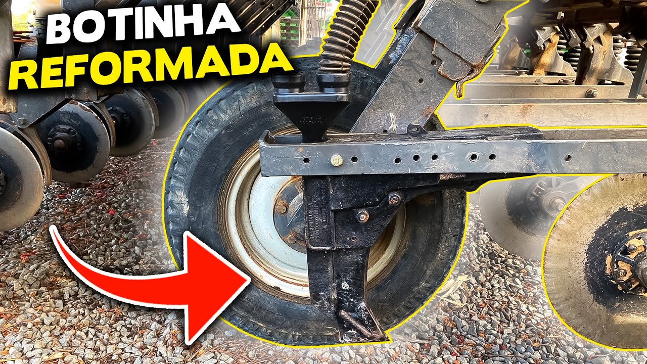 TROCANDO TUDO NA PLANTADEIRA PARA PLANTAR DIRETO EM ÁREA DE CANA
