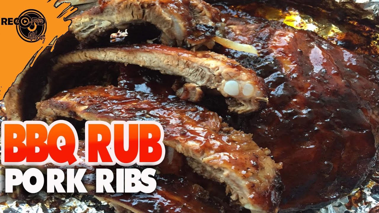 BBQ RUB PORK RIBS | SIMPLE RUB RECIPE | PORK BARBECUE RIBS | RUB RECIPE | PORK RIBS | Bake in oven