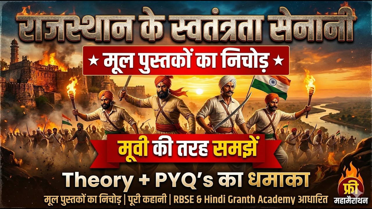 🎬 राजस्थान इतिहास Movie Style में | राजस्थान के स्वतंत्रता सेनानी | Rajasthan History by Maan Sir