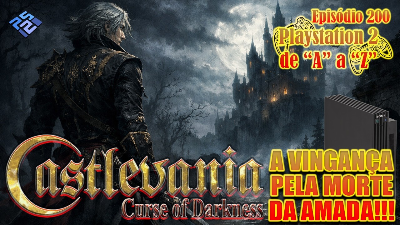 O Castlevania que te deixa INVOCAR DEMÔNIOS - Playstation 2 de 
