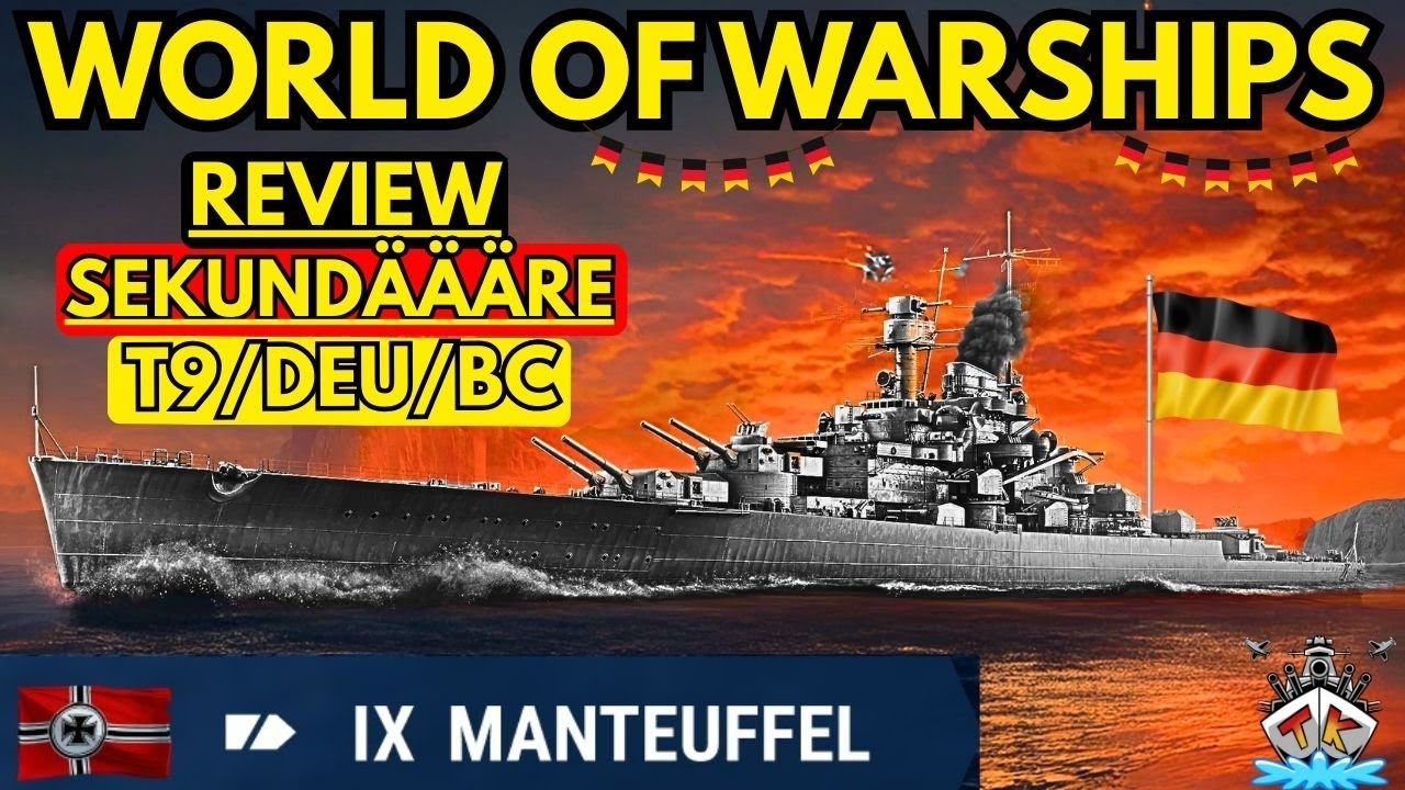 🔥 Manteuffel auf T9 – SEKUUUNDDÄÄÄRE ⚓ | Special | World of Warships 🚢🔥