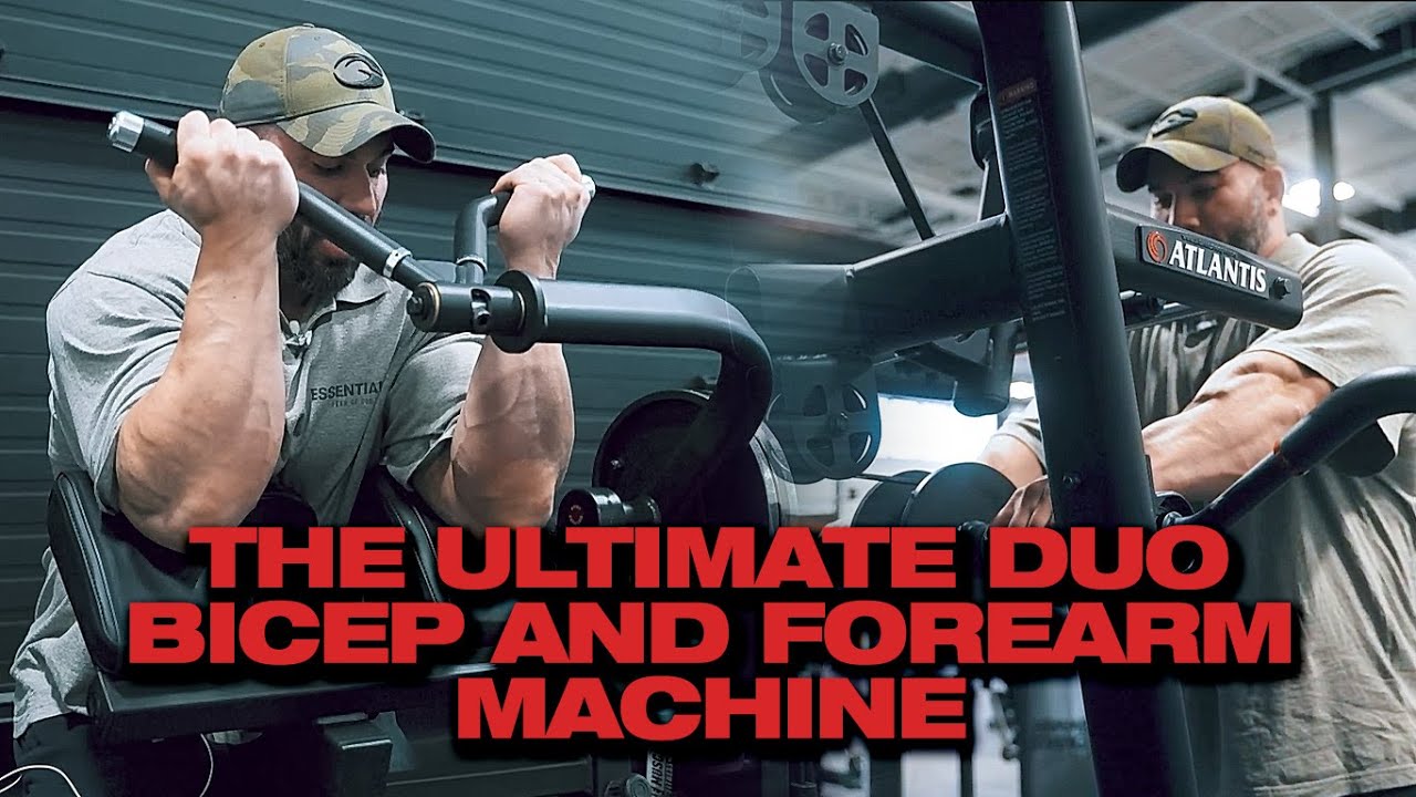 GROW YOUR ARMS WITH THESE 2 MACHINES ft. DORIAN HAMILTON & ATLANTIS STRENGTH