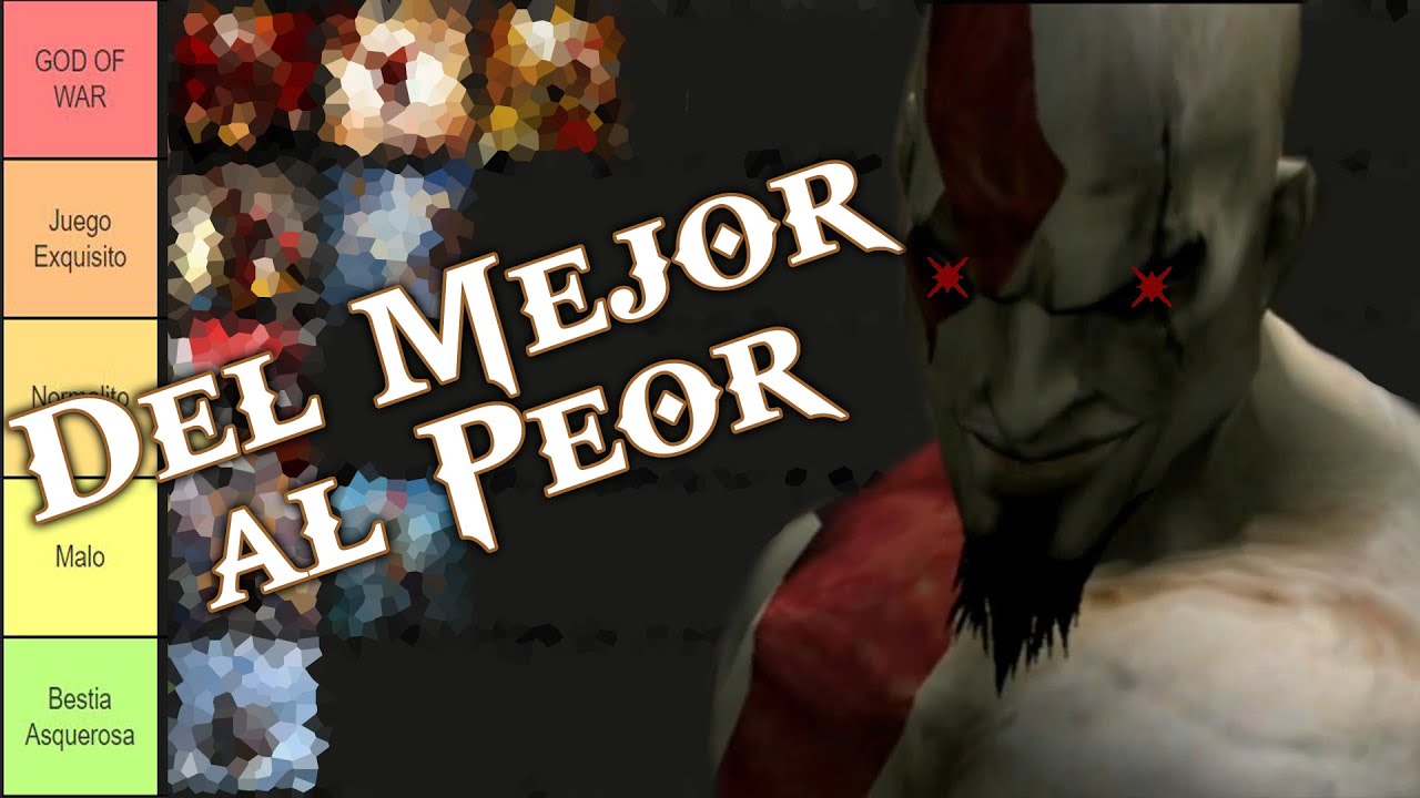 ORDENO los juegos de GOD OF WAR del MEJOR al PEOR | JormundGamer21