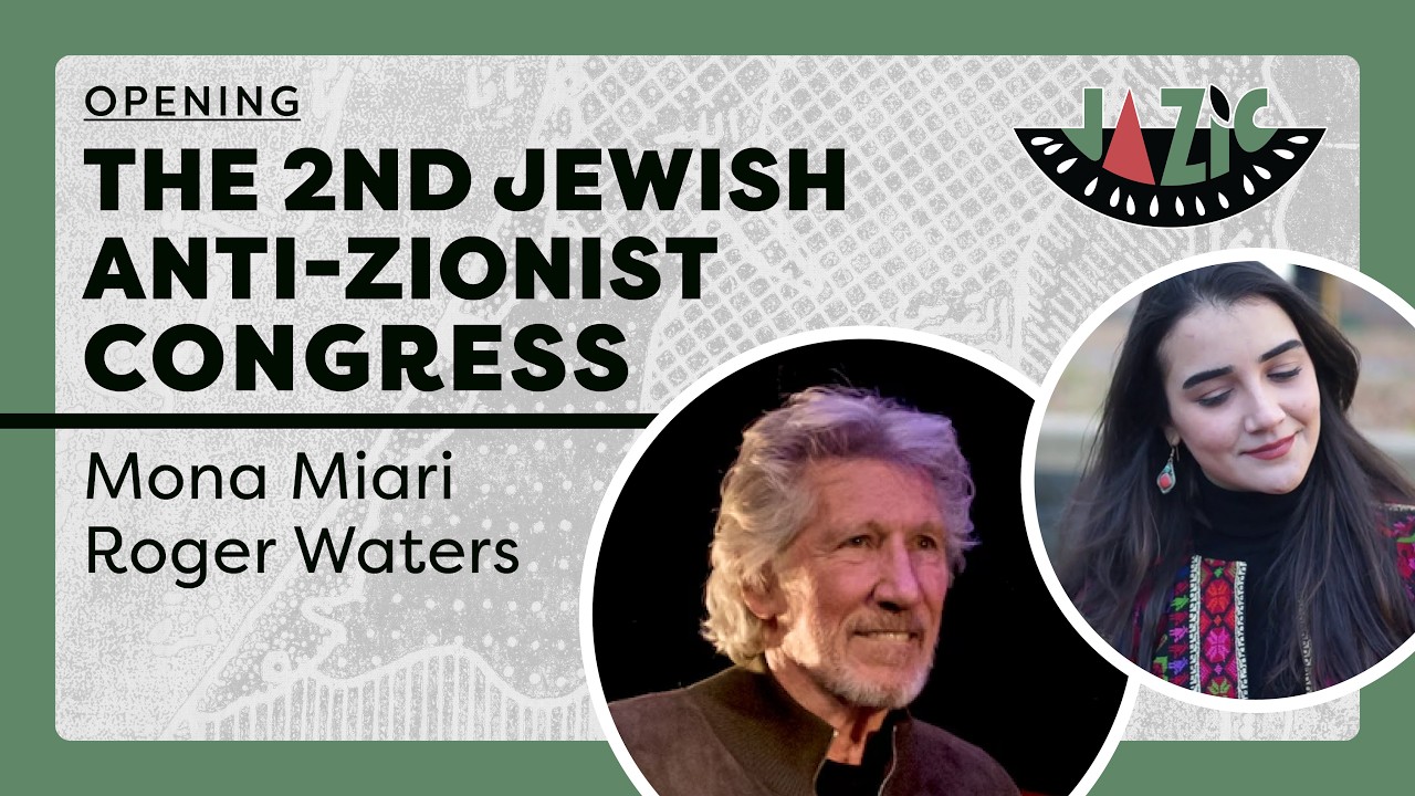 Roger Waters & Mona Miari | Opening words & music video | JAZIC