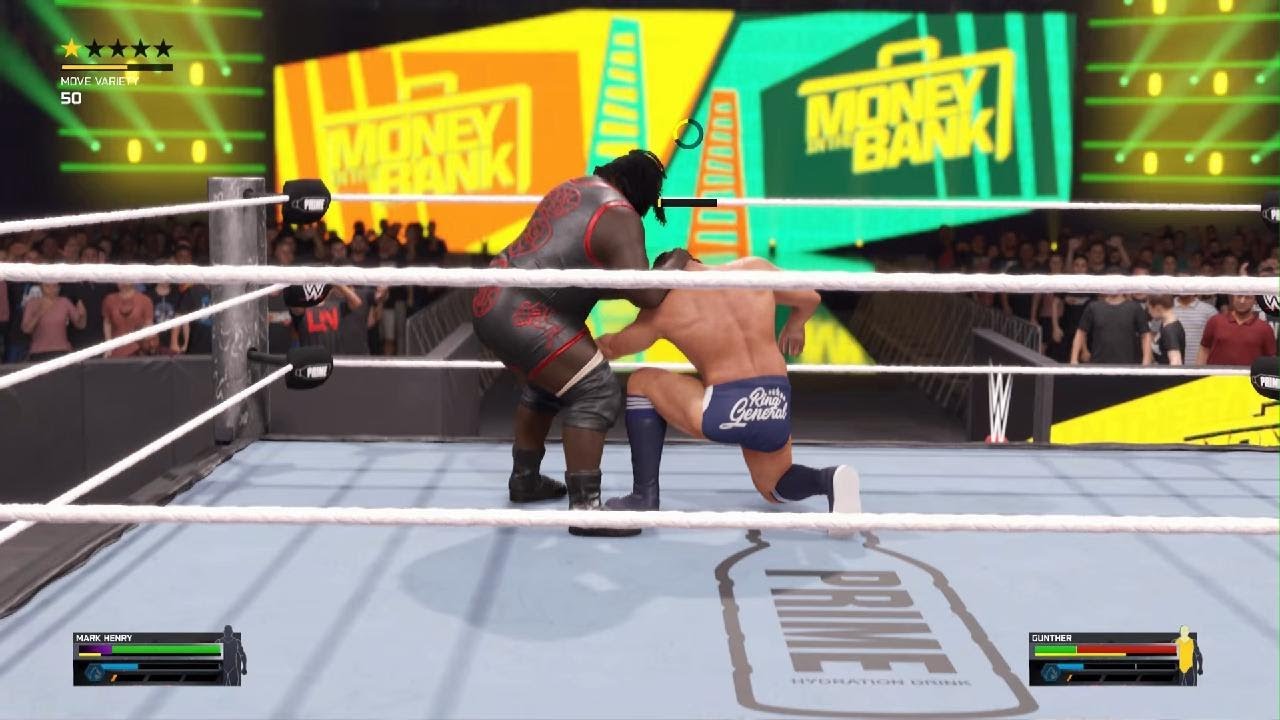 WWE 2K25 Mark Henry vs Gunther￼