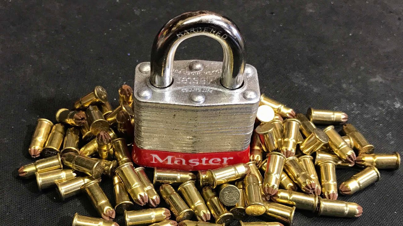 [526] Glocksport: Master Lock No. 3 vs. .22 Blank