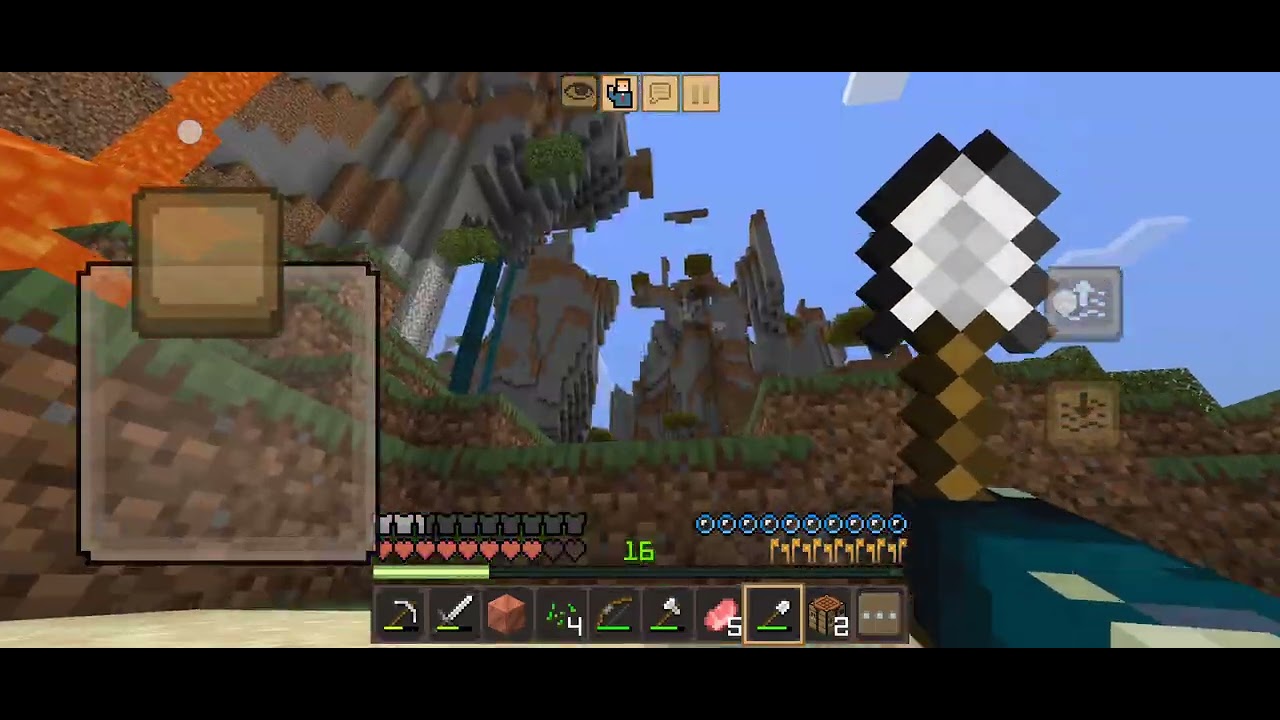 I played crafting and building in survival mode, I love this so so very much ❣️
