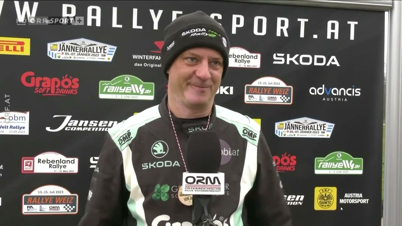 ORF TV Berichte ORM - Günther Knobloch, Skoda Rally2 2023