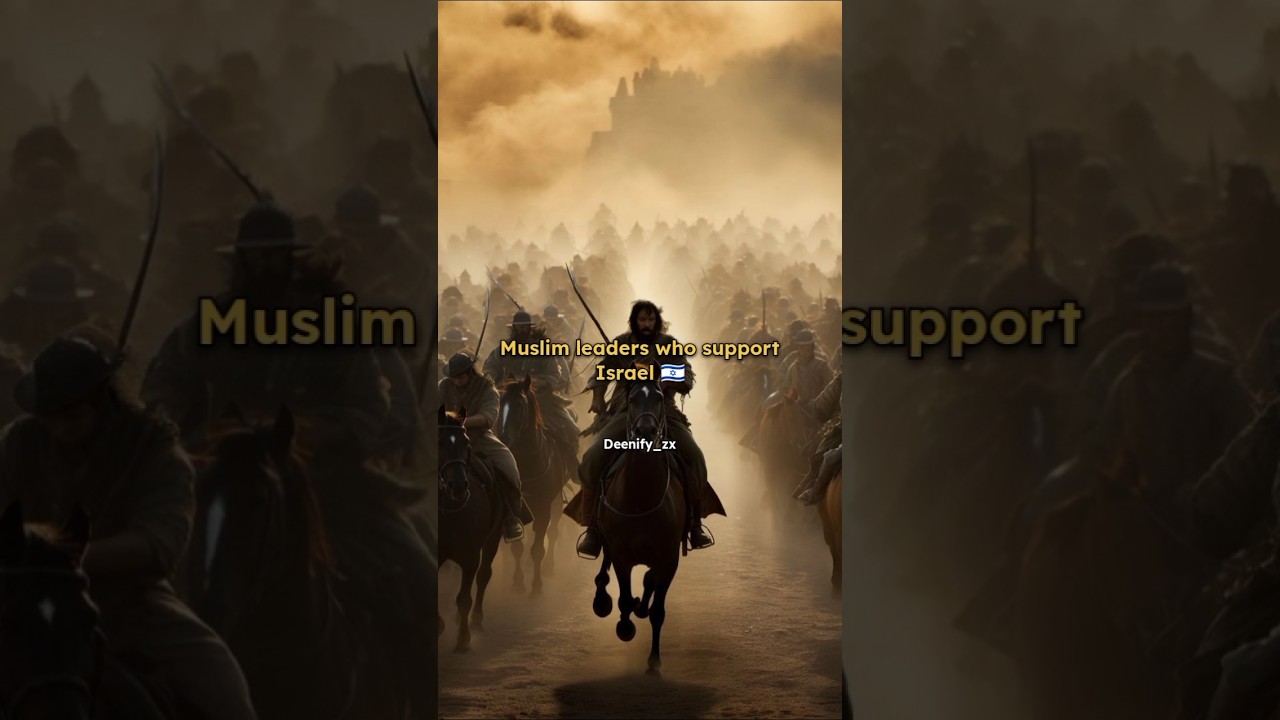Muslim leaders who support Israel 🇮🇱 | Deenify_zx | #short #islam #muslim
