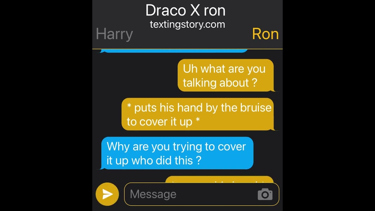 Draco x ron | ✨⚡️ first video ✨⚡️ | Part 1/2 | 💗 🌅 Enjoy |