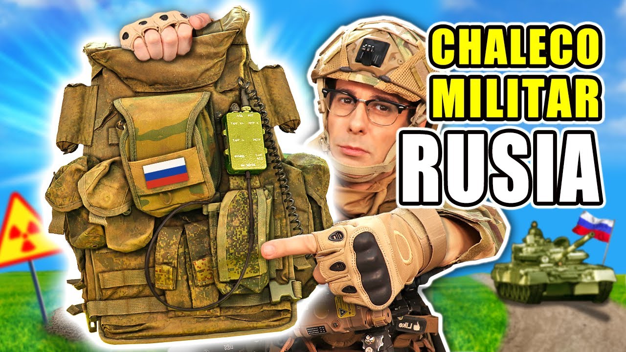 Así es EL CHALECO MILITAR de RUSIA de FUERZAS ESPECIALES