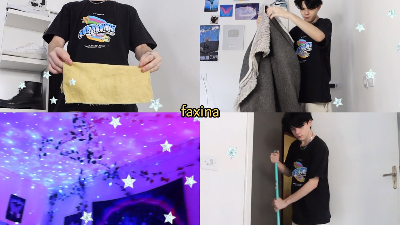 cleaning my room - mega faxina no meu quarto 🪣🧽
