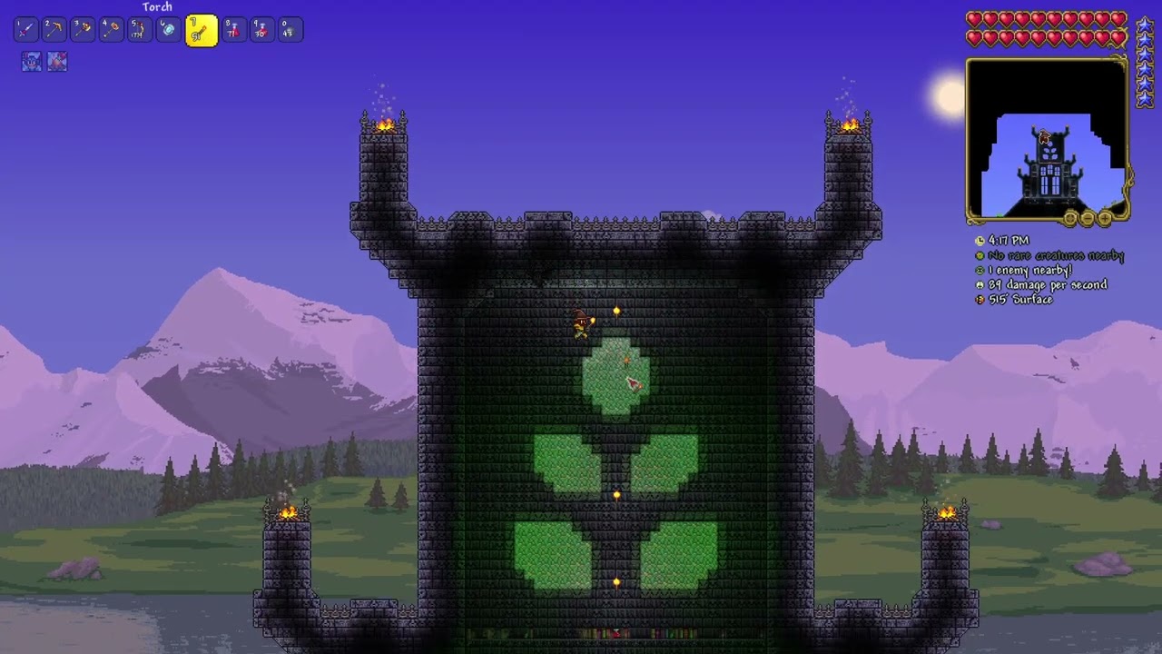 Terraria Ep3. The Eye Of Cthulhu And Goblins Tried To Jump Me!