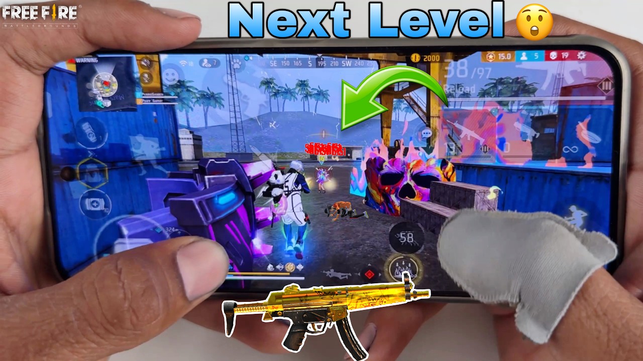 infinix gt 30 pro gaming phone free fire duo vs squad gameplay 3 finger claw handcam 
