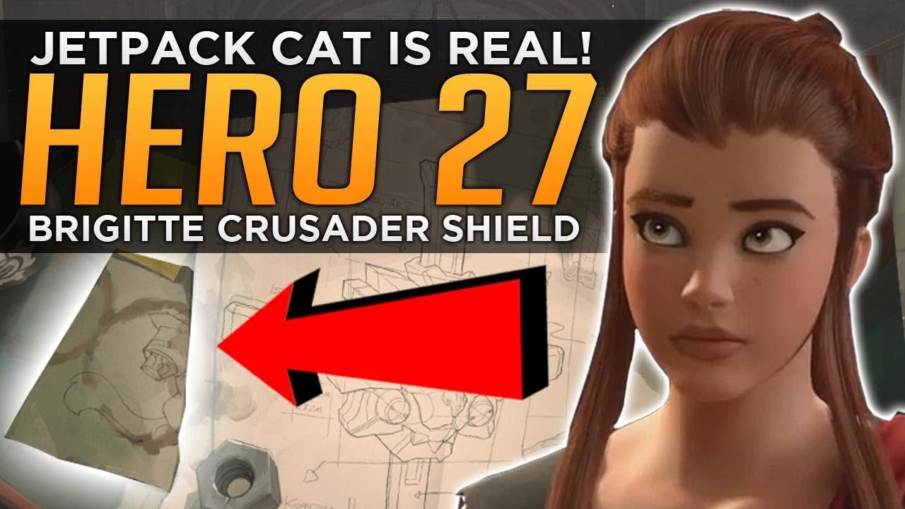 Overwatch: New HERO 27's SHIELD! - Jetpack Cat Is REAL!
