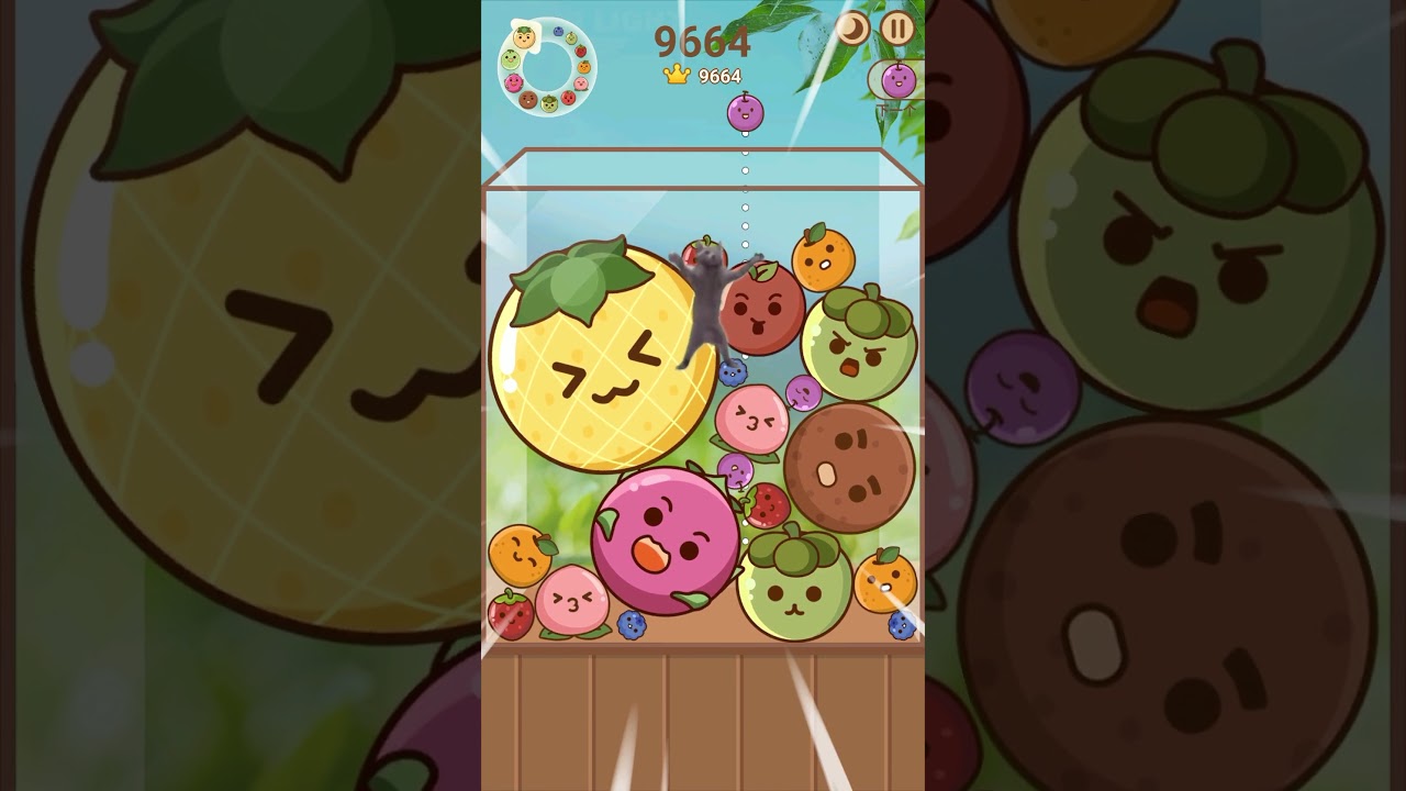 Fruit Merge - Gold Apple