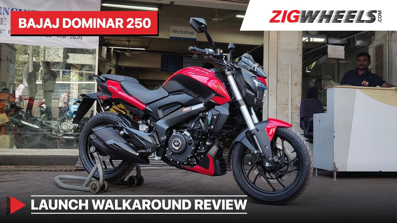 Bajaj Dominar 250 Walkaround Review | Launch, Price, Exhaust Sound & More | ZigWheels.com