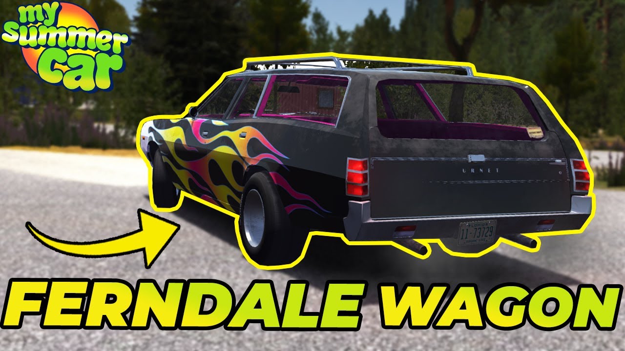 NEW DRIVABLE CAR - FERNDALE WAGON! | My Summer Car #178