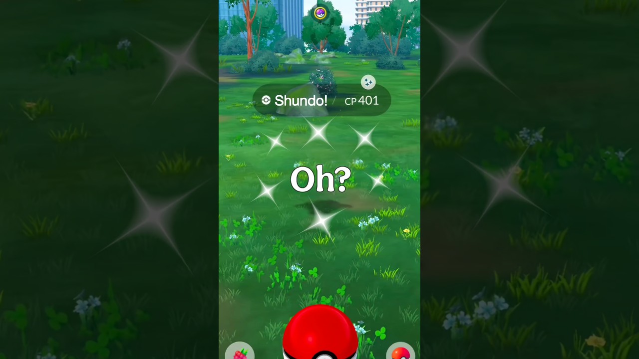 Found Almost Shungo oH? in Pok&eacute;mon Go #shorts #shiny #oh? #ditto #zorua #ultragoo #pok&eacute;mon #game