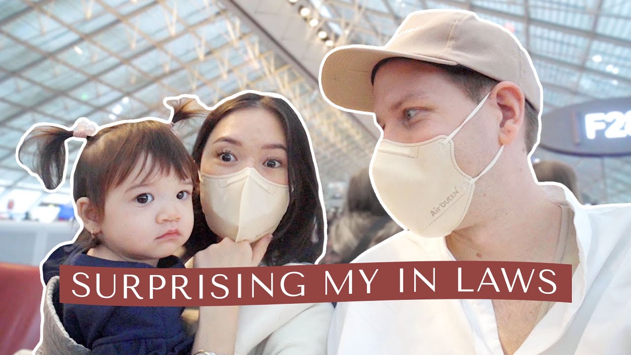 Flew to Finland to Surprise My In Laws | Camille Co