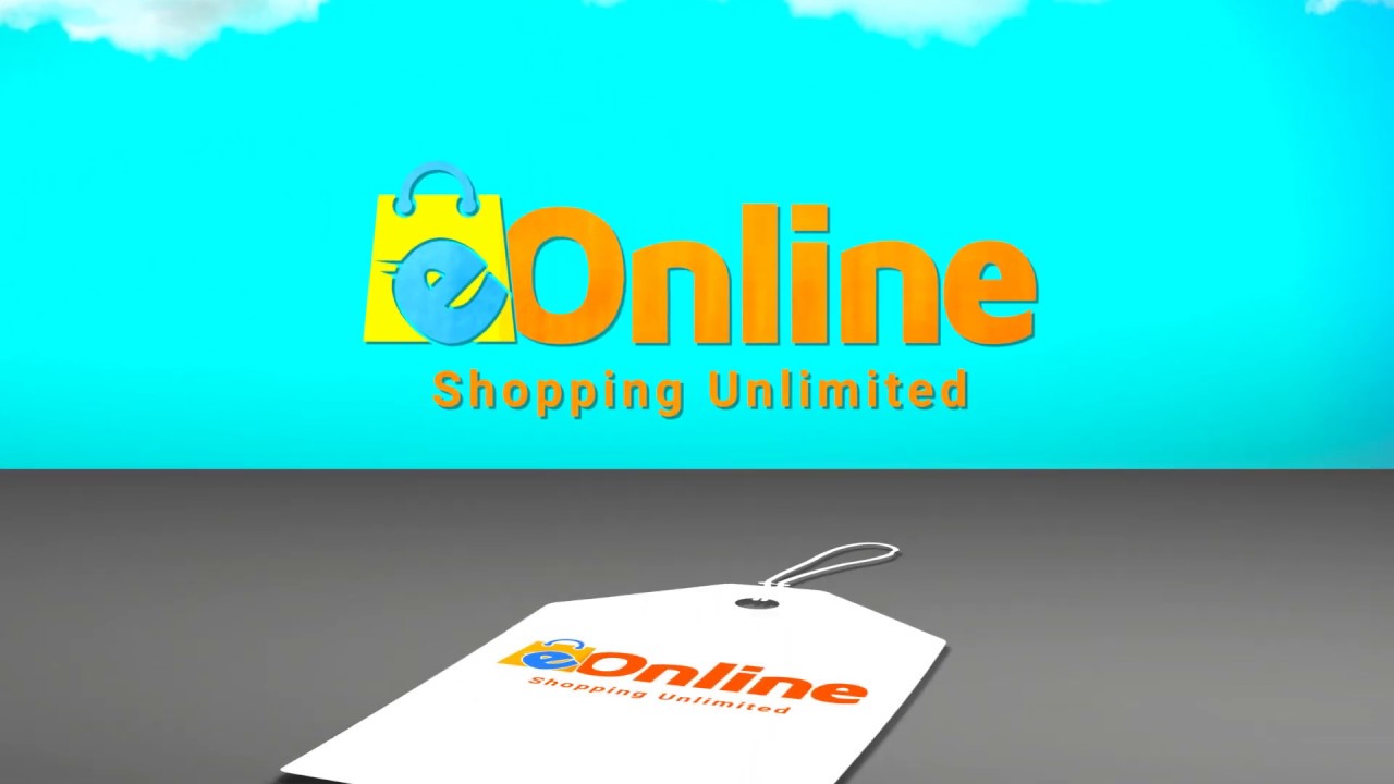 eOnline eCommerce Logo Animation