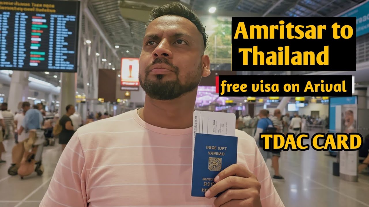 ✈️Amritsar to Thailand journey | India to Thailand full travel guide | first vlog in Punjabi 