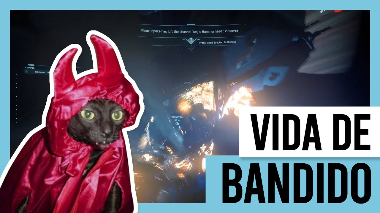 🌟 Vida de BANDIDO! Sendo ca&ccedil;ado por Players | Star Citizen Gameplay pt br