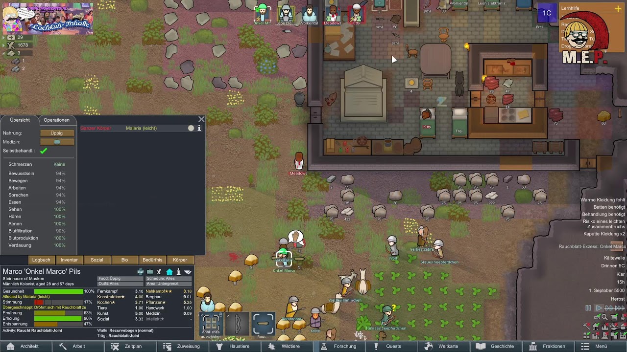 Mongers und Rimworld